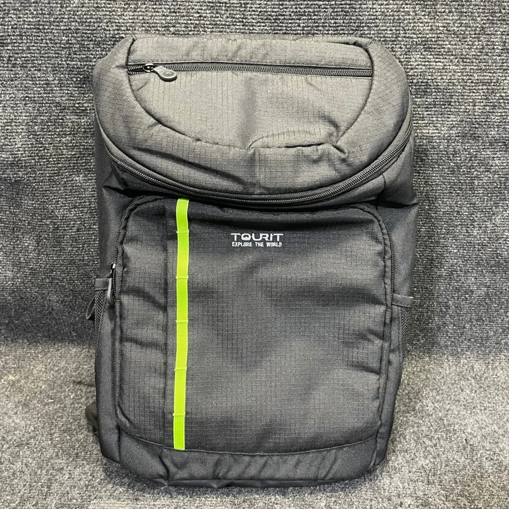 NWT TOURIT Cygnini SCTZ200429001 Black 28L Leakproof Insulated Cooler Backpack